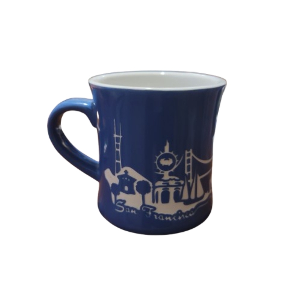 San Francisco Mug SF MERCANTILE  14 Oz "City The Bay"